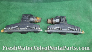 Volvo Penta 5.7L 5.0L exhaust manifolds and risers Gm 3857578 3857402