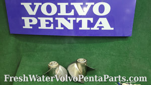 Volvo Penta Stainless steel F4 Propeller set Dps-m 3851474 3851464