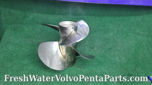 Volvo Penta Stainless steel F4 Propeller set Dps-m 3851474 3851464