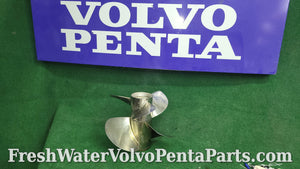 Volvo Penta Stainless steel F4 Propeller set Dps-m 3851474 3851464