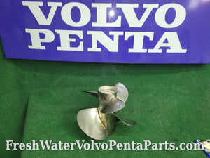 Volvo Penta Stainless steel F4 Propeller set Dps-m 3851474 3851464