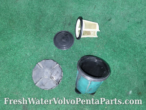 Volvo Penta raw water  strainer 860650 Sea water strainer KAD44Volvo Penta raw water  strainer 860650 Sea water strainer KAD44