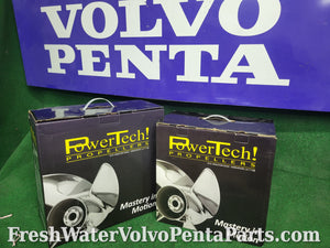 New in Box Volvo Penta A4 prop Set Diesel power Tech