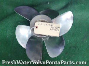 Volvo Penta F4 stainless propeller set 3851464 3851474