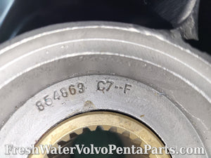 Volvo Penta C7 stainless steel Props bronze Hubs refurbished 854869 3587875