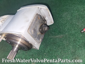 Volvo Penta 275A upper gear unit 270 280 290 26 spline 2 bolt .