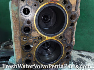 Volvo Penta KAD44 p-c 6 cylinder Diesel short block 1001812 rotating assembly