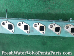 Volvo Penta KAD44 P-C 6 cylinder  exhaust Manifold 3581406