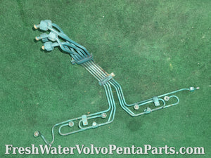 Volvo Penta KAD44 P-C fuel pipes fuel rail fuel Deliver 3580985 3580986 3580987 3580988 3580989 3580990