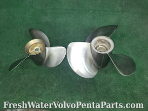 Volvo Penta F5 stainless steel propellers 3851465 3851475 dp-S Dps-m