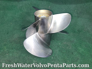 Volvo Penta F5 stainless steel propellers 3851465 3851475 dp-S Dps-m