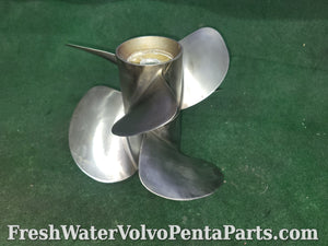 Volvo Penta F5 stainless steel propellers 3851465 3851475 dp-S Dps-m