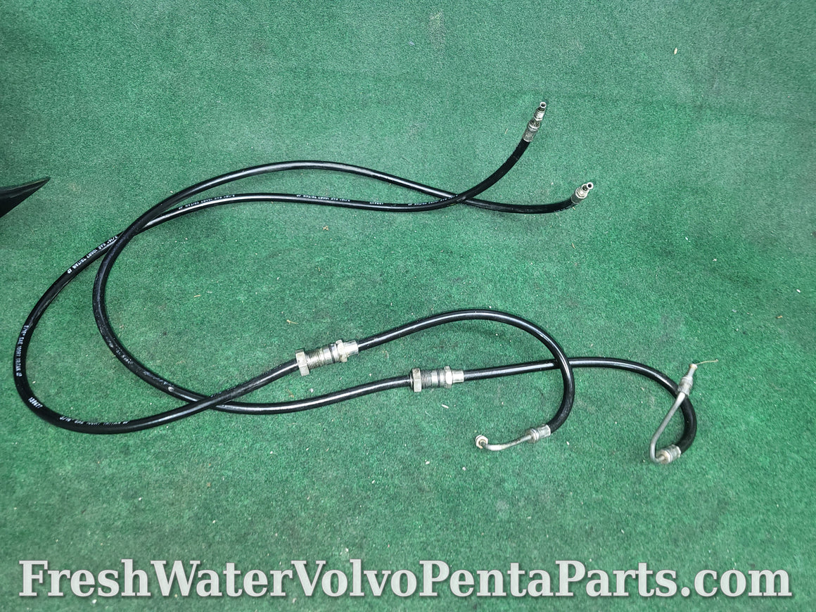 Volvo Penta 3860881 hydraulic trim lines Dp-C and newer 873229 873228