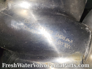 Volvo Penta K4 Stainless Propellers forward drive wakeboard 22414385  22414379