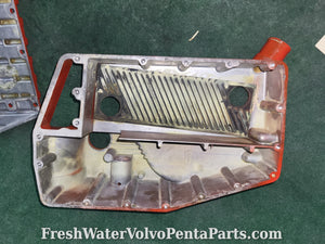 Volvo Penta Empty Heat exchanger housing 855403 with all Screws