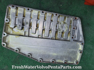 Volvo Penta Empty Heat exchanger housing 855403 with all Screws