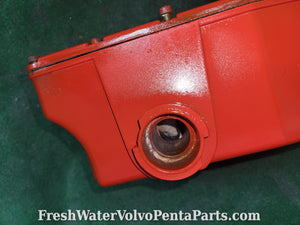 Volvo Penta Empty Heat exchanger housing 855403 with all Screws