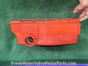 Volvo Penta Empty Heat exchanger housing 855403 with all Screws