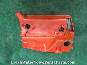 Volvo Penta Empty Heat exchanger housing 855403 with all Screws