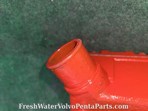 Volvo Penta Empty Heat exchanger housing 855403 with all Screws