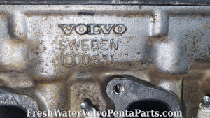 Volvo Penta B230 531 head 1000531 aq131 230B aq151 cylinder head Marine "A" Cam