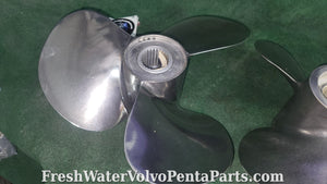 Volvo Penta Stainless Steel C2 prop Set Dp-C1 Dp-D1 Dp-E 290dp 3860603 3860602