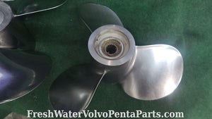 Volvo Penta Stainless Steel C2 prop Set Dp-C1 Dp-D1 Dp-E 290dp 3860603 3860602