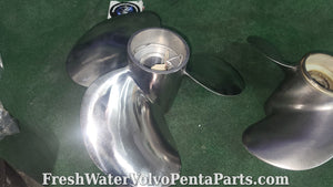 Volvo Penta Stainless Steel C2 prop Set Dp-C1 Dp-D1 Dp-E 290dp 3860603 3860602