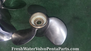 Volvo Penta Stainless Steel C2 prop Set Dp-C1 Dp-D1 Dp-E 290dp 3860603 3860602