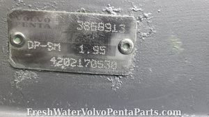 Volvo Penta Rebuilt Resealed DpSm DP-Sm Dps-M  1.95 outdrive sterndrive 3868913