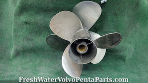 MerCruiser Bravo 3 Stainless Steel twin Prop Propellers P24 48-823665 P24 48-823666