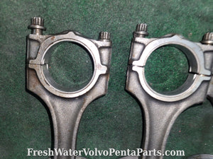 Volvo Penta 4 pistons and rods 230A aq131 p/n 271329