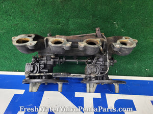 Volvo Penta  4 cylinder Dual Carbs PA1 44 Aq151 250B 250A B230  230 B Manifold 856729