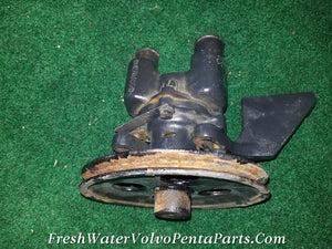 Volvo Penta Sherwood Raw sea water Pump V8 Bracket mount V Pulley