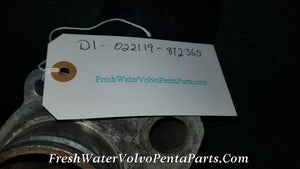 Volvo Penta Sp-C  230B  Exhaust pipe 4 Cylinder p/n 872365 Down Pipe