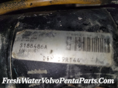 Volvo Penta Valeo TMD40A AQAD40 Md40 12 Volt Starter